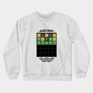 Guess the Word - Wordle Crewneck Sweatshirt